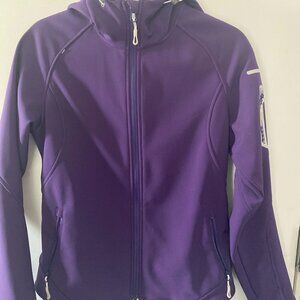 Saloman lightweight soft shell ski jacket  size m